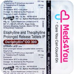 Deriphyllin OD Tablet PR
